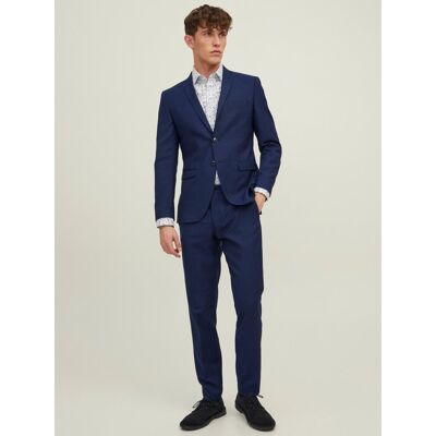 Inny producent JACK&JONES; MĘSKI GARNITUR GRANATOWY Z WEŁNĄ 42 17BA Inny producent JACK&JONES; MĘSKI GARNITUR GRANATOWY Z WEŁNĄ 42 17BA