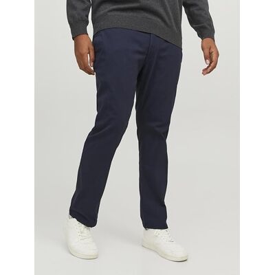 Inny producent JACK&JONES; PLUS SIZE SPODNIE CHINOS MĘSKIE GRANATOWE 44/30 6EA Inny producent JACK&JONES; PLUS SIZE SPODNIE CHINOS MĘSKIE GRANATOWE 44/30 6EA
