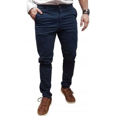 Inny producent JACK&JONES; SPODNIE CHINOS MĘSKIE GRANATOWE 31/32 6BA Inny producent JACK&JONES; SPODNIE CHINOS MĘSKIE GRANATOWE 31/32 6BA