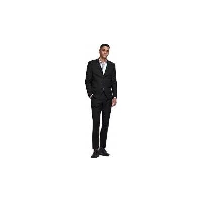 JACK&JONES; SPODNIE GARNITUROWE CZARNE MĘSKIE ELEGANCKIE Z WEŁNĄ 56 JYB JACK&JONES; SPODNIE GARNITUROWE CZARNE MĘSKIE ELEGANCKIE Z WEŁNĄ 56 JYB