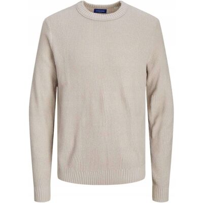 Jack&jones; Sweter Beżowy Męski XXL Jmd Jack&jones; Sweter Beżowy Męski XXL Jmd