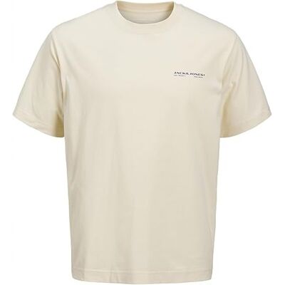 Inny producent JACK&JONES; T-SHIRT BAWEŁNIANY BEŻOWY Z NAPISEM MĘSKI XXL 7BA Inny producent JACK&JONES; T-SHIRT BAWEŁNIANY BEŻOWY Z NAPISEM MĘSKI XXL 7BA