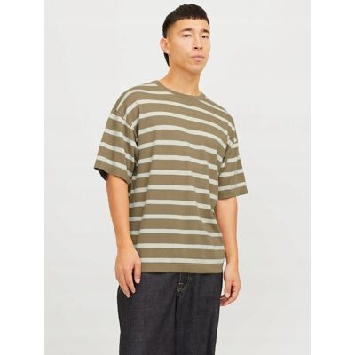 Inny producent JACK&JONES; T-SHIRT MĘSKI ZIELONY W PASKI Z KRÓTKIM RĘKAWEM M 7CA Inny producent JACK&JONES; T-SHIRT MĘSKI ZIELONY W PASKI Z KRÓTKIM RĘKAWEM M 7CA