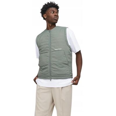 Inny producent JACK & JONES ZIELONA PIKOWANA KAMIZELKA CASUAL NA ZAMEK XL 1N1A Inny producent JACK & JONES ZIELONA PIKOWANA KAMIZELKA CASUAL NA ZAMEK XL 1N1A