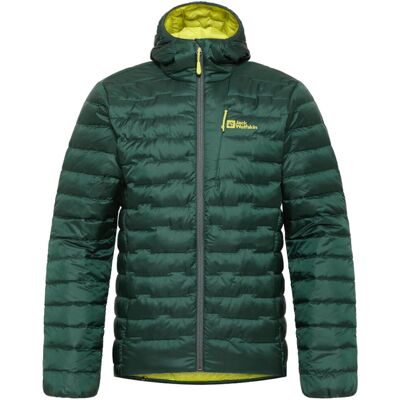 Jack Wolfskin Passamani Down Hoody M A61831-4161, Mężczyzna, Kurtka, Zielony Jack Wolfskin Passamani Down Hoody M A61831-4161, Mężczyzna, Kurtka, Zielony