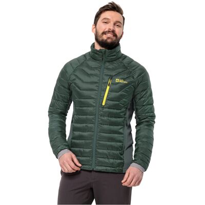 Jack Wolfskin Routeburn Pro Ins Jacket 1206862-T0138, Mężczyzna, Kurtka, Zielony Jack Wolfskin Routeburn Pro Ins Jacket 1206862-T0138, Mężczyzna, Kurtka, Zielony