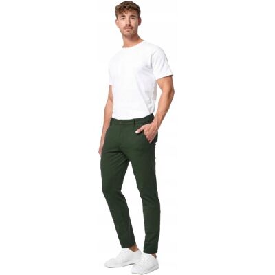Inny producent JEFF ZIELONE PROSTE SPODNIE MĘSKIE CASUAL 30/32 RŁA Inny producent JEFF ZIELONE PROSTE SPODNIE MĘSKIE CASUAL 30/32 RŁA