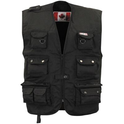 FOX Outdoor Kamizelka Kanadyjska Black Xxl FOX Outdoor Kamizelka Kanadyjska Black Xxl