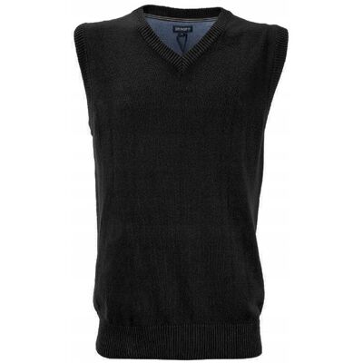 Anagre Kamizelka męska bezrękawnik bawełna czarna 3XL Anagre Kamizelka męska bezrękawnik bawełna czarna 3XL