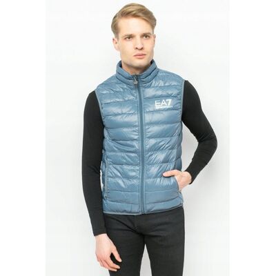 Giorgio Armani KAMIZELKA MĘSKA EMPORIO ARMANI 8NPQ01 PN29Z NIEBIESKA - XL Giorgio Armani KAMIZELKA MĘSKA EMPORIO ARMANI 8NPQ01 PN29Z NIEBIESKA - XL