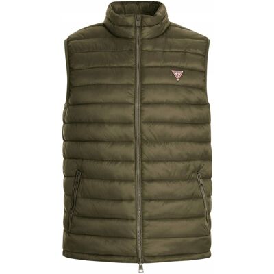 Kamizelka męska Guess M4YN11 WG922 oliwkowy - S Kamizelka męska Guess M4YN11 WG922 oliwkowy - S