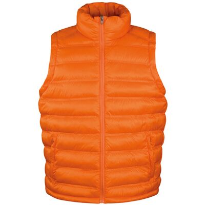 Result Kamizelka męska Ice Bird rozpinana z kieszeniami Pomarańczowy r. XL Result Kamizelka męska Ice Bird rozpinana z kieszeniami Pomarańczowy r. XL