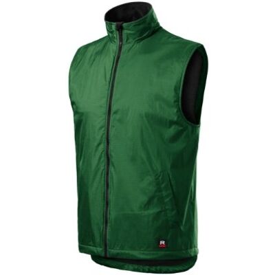 MALFINI Kamizelka Męska Polarowa Bodywarmer Dopasowana Rip Stop Zielona Xl MALFINI Kamizelka Męska Polarowa Bodywarmer Dopasowana Rip Stop Zielona Xl
