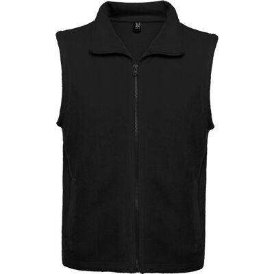 Kamizelka męska z polaru Bezrękawnik Polar męski ROLY RA1099 BLACK L Kamizelka męska z polaru Bezrękawnik Polar męski ROLY RA1099 BLACK L