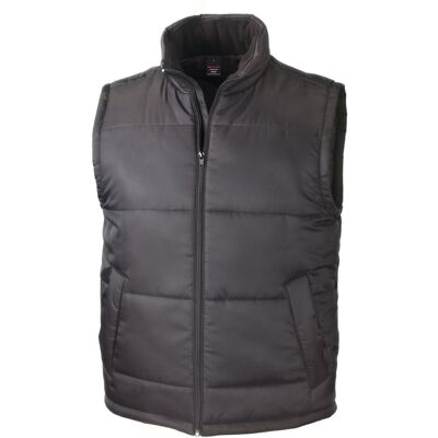 Result Kamizelka ocieplana Unisex z kieszeniami Czarny r. XL Result Kamizelka ocieplana Unisex z kieszeniami Czarny r. XL