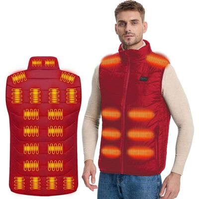 Akuku KAMIZELKA PODGRZEWANA BEZRĘKAWNIK dowolny POWERBANK CIEPŁA UNISEX rozmiar S Akuku KAMIZELKA PODGRZEWANA BEZRĘKAWNIK dowolny POWERBANK CIEPŁA UNISEX rozmiar S