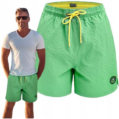 KAPIELÓWKI Męskie Spodenki SZORTY Plażowe MIAMI Zielone XXL Pako Jeans KAPIELÓWKI Męskie Spodenki SZORTY Plażowe MIAMI Zielone XXL Pako Jeans