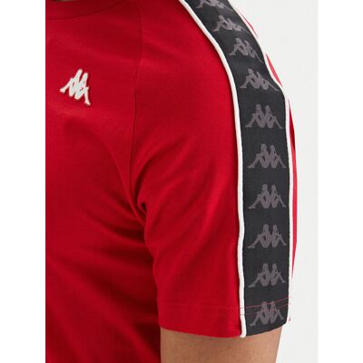 Kappa T-Shirt Męskie Czerwony 303UV10 Kappa T-Shirt Męskie Czerwony 303UV10