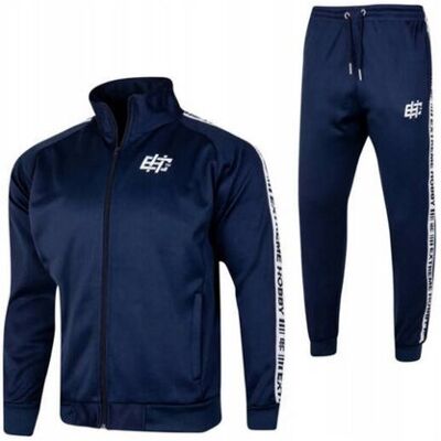 Inny producent Komplet dresowy męski sportowy granatowy bluza spodnie Extreme Hobby Style Inny producent Komplet dresowy męski sportowy granatowy bluza spodnie Extreme Hobby Style