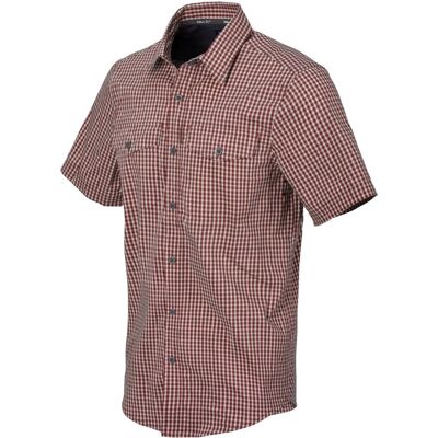 Helikon-Tex Koszula Helikon Covert Concealed Carry Shirt Ss - Dirt Red Checkered Helikon-Tex Koszula Helikon Covert Concealed Carry Shirt Ss - Dirt Red Checkered