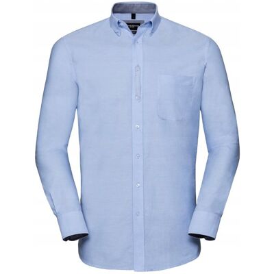 Russell Koszula Męska Z Długim Rękawem Oxford Oksfordzki Niebieski R. 2xl Russell Koszula Męska Z Długim Rękawem Oxford Oksfordzki Niebieski R. 2xl