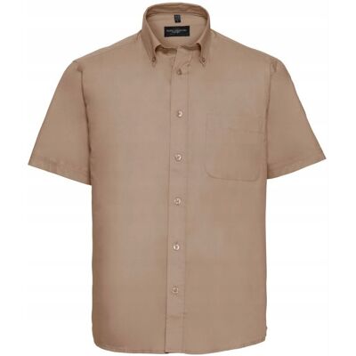 Russell Koszula Męska Z Krótkim Rękawem Letnia Khaki R. M Russell Koszula Męska Z Krótkim Rękawem Letnia Khaki R. M