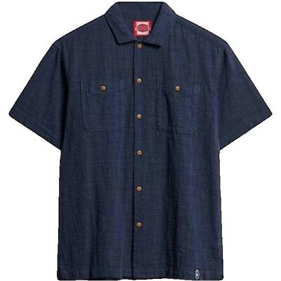 Koszula Superdry Merchant Męska Niebieska Xxl Koszula Superdry Merchant Męska Niebieska Xxl