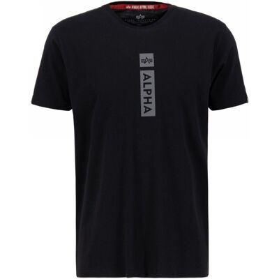 Koszulka Alpha Industries Alpha PP T 146509 03 Czarna M Koszulka Alpha Industries Alpha PP T 146509 03 Czarna M