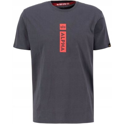 Koszulka Alpha Industries Alpha PP T 146509 684 Vintage Grey M Koszulka Alpha Industries Alpha PP T 146509 684 Vintage Grey M