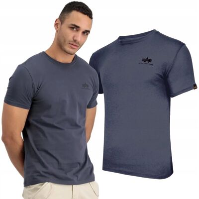Koszulka Alpha Industries Backprint 128507 412 Grafitowa XXL Koszulka Alpha Industries Backprint 128507 412 Grafitowa XXL