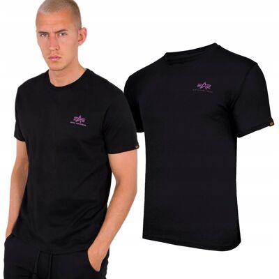 Koszulka Alpha Industries Backprint 128507 682 Czarna M Koszulka Alpha Industries Backprint 128507 682 Czarna M