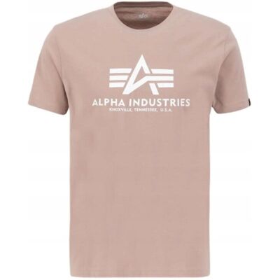 Koszulka Alpha Industries Basic 100501 721 Dusty Coral XXL Koszulka Alpha Industries Basic 100501 721 Dusty Coral XXL