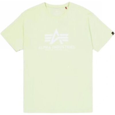 Koszulka Alpha Industries Basic 100501 722 Arctic Lime XL Koszulka Alpha Industries Basic 100501 722 Arctic Lime XL