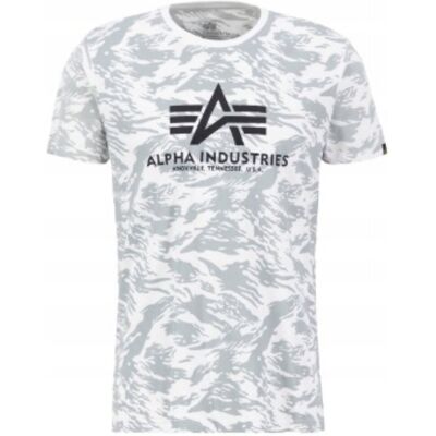 Koszulka Alpha Industries Basic 100501C 635 Brushstroke White XXL Koszulka Alpha Industries Basic 100501C 635 Brushstroke White XXL
