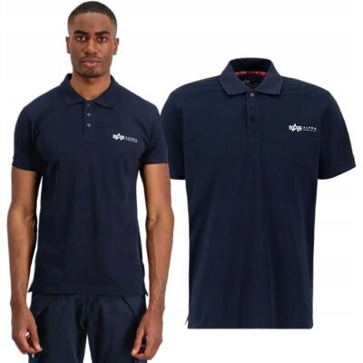 Koszulka Alpha Industries Basic Polo SL 106600 07 Rep.Blue S Koszulka Alpha Industries Basic Polo SL 106600 07 Rep.Blue S