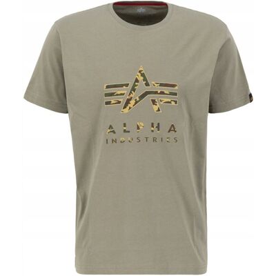 Koszulka Alpha Industries Camo PP T 146506 11 Oliwkowa M Koszulka Alpha Industries Camo PP T 146506 11 Oliwkowa M