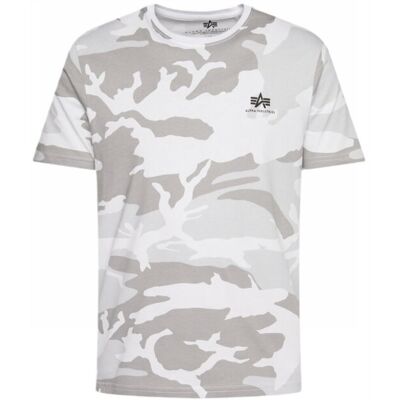 Koszulka Alpha Industries Small Logo Camo Basic 188505C 385 White Camo S Koszulka Alpha Industries Small Logo Camo Basic 188505C 385 White Camo S