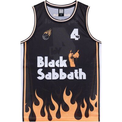 Koszulka Amplified Black Sabbath Basketball Vest-S Koszulka Amplified Black Sabbath Basketball Vest-S