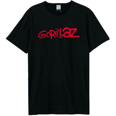 Koszulka Amplified Gorillaz Red Logo-XS Koszulka Amplified Gorillaz Red Logo-XS