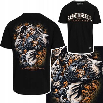 inna (Inny) Koszulka Bawełniana T-Shirt Męski Pit Bull Tattoo Czarna R. Xl inna (Inny) Koszulka Bawełniana T-Shirt Męski Pit Bull Tattoo Czarna R. Xl