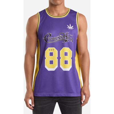 Koszulka Bez Rękawów Amplified Cypress Hill Basketball Vest-XXXXL Koszulka Bez Rękawów Amplified Cypress Hill Basketball Vest-XXXXL