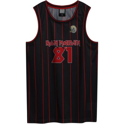 Koszulka Bez Rękawów Amplified Iron Maiden Basketball Vest-S Koszulka Bez Rękawów Amplified Iron Maiden Basketball Vest-S
