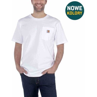 Koszulka Carhartt Workwear Pocket S/S White Koszulka Carhartt Workwear Pocket S/S White