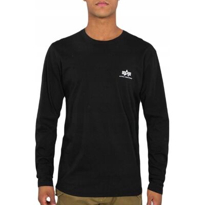 Koszulka Longsleeve Alpha Industries Small Logo Basic 198517 03 Czarny S Koszulka Longsleeve Alpha Industries Small Logo Basic 198517 03 Czarny S