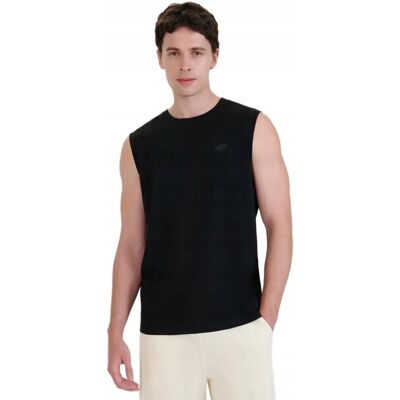 KOSZULKA MĘSKA 4F BEZRĘKAWNIK SLEM125 TSHIRT TOP PODKOSZULEK r. S KOSZULKA MĘSKA 4F BEZRĘKAWNIK SLEM125 TSHIRT TOP PODKOSZULEK r. S