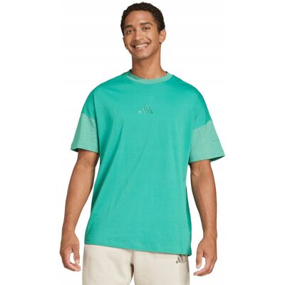 Koszulka męska adidas All SZN zielona JJ3676 L Koszulka męska adidas All SZN zielona JJ3676 L