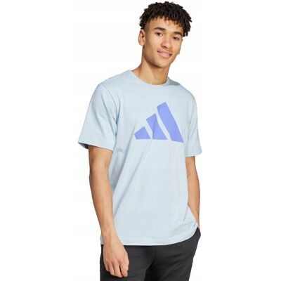 Koszulka męska adidas Pwr 3 Graphic błękitna IX6567 M Koszulka męska adidas Pwr 3 Graphic błękitna IX6567 M