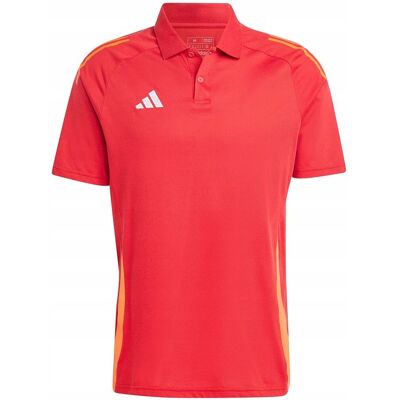 Koszulka męska adidas Tiro 24 Competition Polo czerwona IR7563 L Koszulka męska adidas Tiro 24 Competition Polo czerwona IR7563 L