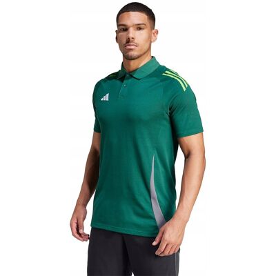 Koszulka męska adidas Tiro 24 Competition Polo zielona IR7567 2XL Koszulka męska adidas Tiro 24 Competition Polo zielona IR7567 2XL