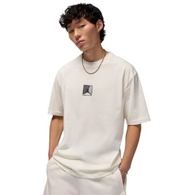 Koszulka męska Air Jordan Brooklyn Crew T-shirt Biała - HQ8942-133-L Koszulka męska Air Jordan Brooklyn Crew T-shirt Biała - HQ8942-133-L